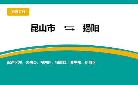 昆山市到揭阳物流专线|昆山市到揭阳货运