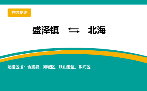 盛泽镇到北海物流公司|盛泽镇至北海物流专线